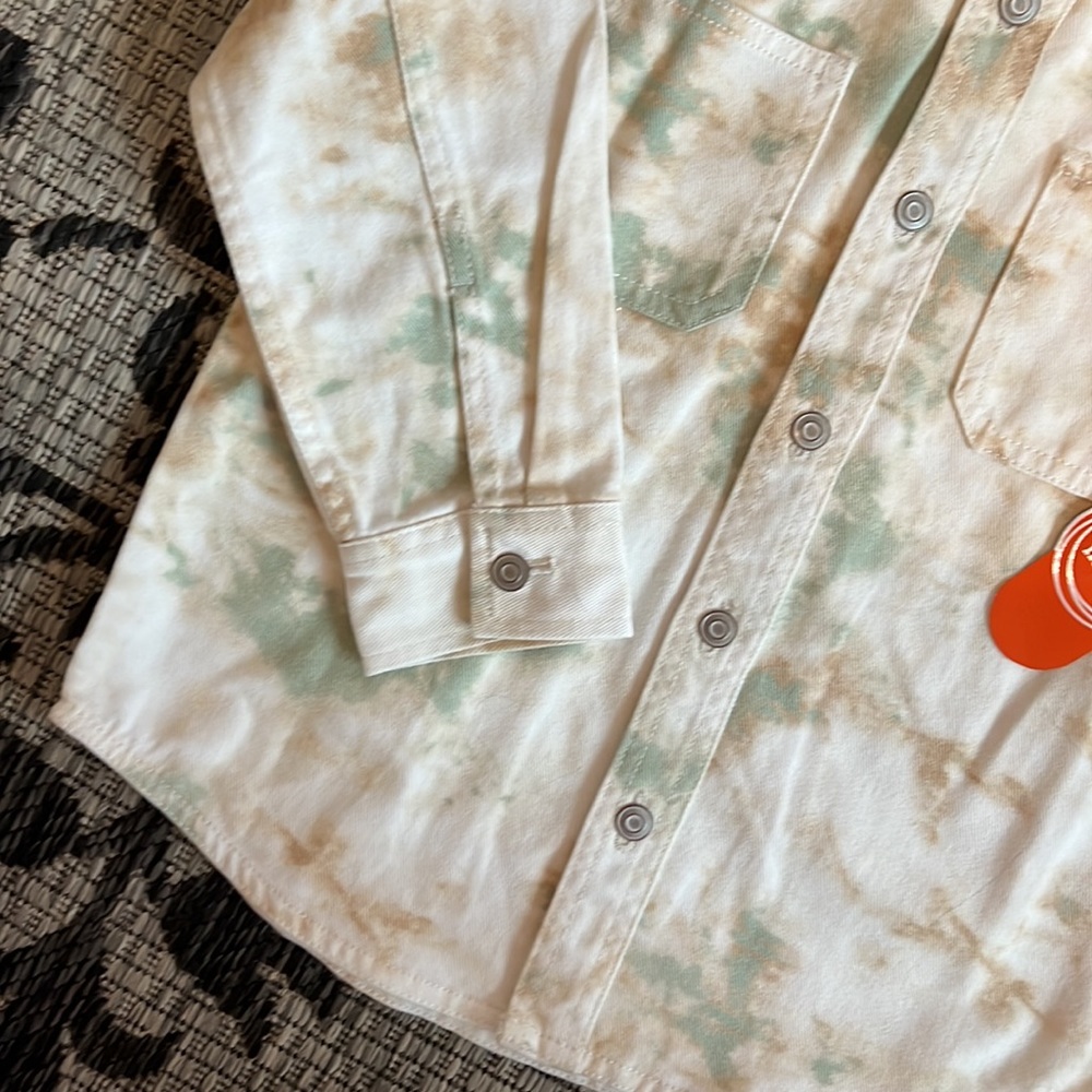 🆕 WONDER NATION | Kids Jean Shirt/ Jacket | 100% Cotton | Multiple Sizes - Picture 4 of 6